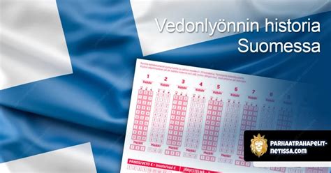 Vedonlyönti Suomessa 2024 .